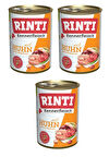 Rinti Tavuklu Gurme Köpek Konservesi 400 Gr. X 3 Adet