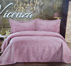 VİCENZA ÇİFT KİŞİLİK TAY TÜYÜ YATAK ÖRTÜSÜ PUDRA