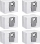 Roborock S8+ S8 Pro Ultra,S7 Maxv Ultra,S7 MaxV Ultra S7 Pro Ultra,Q7+ Q7 Max+Q8 Max+ Robot Süpürge Uyumlu Toz Çöp Torbası Yedek Parca Seti-6 Adet