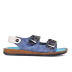 Şiringenç 006 Lacivert-Mavi Çocuk Sandalet