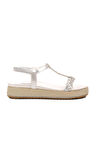 Ayakmod 286053 Gümüş Kadın Sandalet