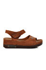 Ayakmod 07-109RR Taba Kadın Sandalet