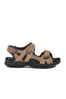 Kum Nubuk Erkek Çocuk Cırtlı Spor Sandalet 1305 G