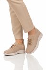 Nude Anorak Hafif Hava Alabilen Kadın Casual Ayakkabı 332171 Z
