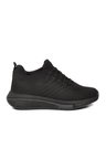 Siyah-Siyah Anorak Hafif Unisex Spor Ayakkabı Molen 118 G