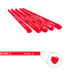 LEGAMİ ŞEKİLLİ KURŞUN KALEM KALP