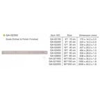Golden Way Çelik Cetvel GA-2150 15cm