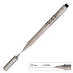 Faber Castell Ecco Pigment Çizim Kalemi 0.2 mm Siyah