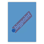 Bigpoint A4 Cilt Kapağı 150 Mikron Şeffaf Mavi 100'lü Paket