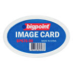 Bigpoint Akrilik İsimlik Oval Şeffaf