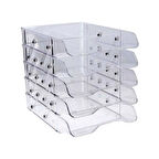 Ark Evrak Rafı Hareketli 5'li