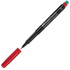 Faber Castell Asetat Kalemi S Kırmızı