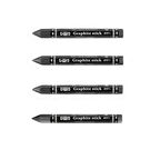 Koh-i-Noor Graphite Stick Jumbo Woodless Grafit Kalemi 8971