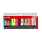 PENMARK HS-505-12PN FOSFORLU KALEM SETİ 12 RENK BLİSTER