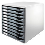 Leitz 5281 Gri 10 Çekmeceli Evrak Rafı