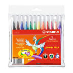 STABİLO 980 POWER MAX XLRAGE KEÇELİ KALEM 12 RENK