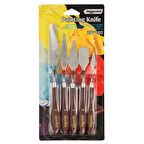 Bigpoint Metal Spatula 5'li Set (Painting Knife)