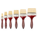 Bigpoint 105 Serisi Doğal Kıl Yassı Zemin Fırçası No: 3"