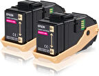 EPSON C13S050607 IKILI MAGENTA TONER-AL-C9300DN, AL-C9300DTN,