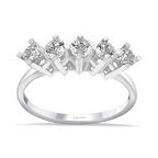 G Renk 0.50 Karat Pırlanta Beştaş Yüzük