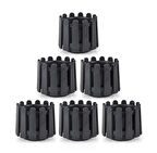 Omnipazar SO-İS03 İstanbul Dekoratif Yuvarlak Saksı 6,6 lt Antrasit 6 Adet