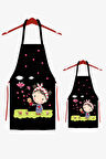 Ays Home Şirine Anne Kız Mutfak  Önlüğü Seti
