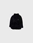 Çocuk Unisex Jaglon Detaylı Peluş Sweat