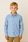 Erkek Çocuk Pamuklu %100 Cotton Gömlek