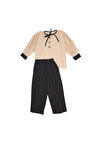 Çocuk Keten Gömlek Pantolon Takımı