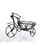 Ferforje Dekoratif Bisiklet Çiçeklik