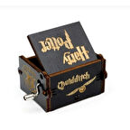 Harry Potter Ahşap Çevirmeli Müzik Kutusu