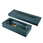 Kayigo Gri Woody İkili Ofis Seti