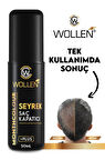 Wollen 50 ml Seyrek Saç Kapatıcı Dolgunlaştırıcı Sıvı Krem Siyah Renk