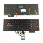 HP Omen 15-CE Uyumlu Notebook Klavye Işıklı