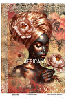 African Serisi AFR5 Pirinç Dekopaj 30*42 cm
