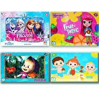 Frozen Elsa, Maşa İle Koca Ayı, Çilek Kız, Cocomelon Puzzle/Yapboz Set