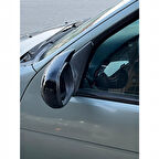 RENAULT SYMBOL 1998-2007 YARASA AYNA KAPAĞI FİBER SİYAH BOYALI