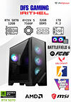 DFS GAMING IRITHEL RYZEN 5 7500F-B650M-RTX 5070 12GB -32GB DDR5 RAM-1TB M.2 SSD-OYUNCU BİLGİSAYARI