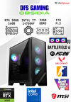 DFS GAMING OBSIDIA INTEL I7 14700KF-B760M WIFI-RTX 5080 16GB-32GB DDR5 RAM-1TB M.2 SSD-OYUNCU BİLGİSAYARI