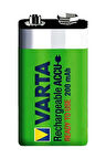 9v 200mah Şarjlı Pil