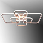 TT500-6-FSR TT Aydınlatma Fransız Sarı Kaplama ( Beyaz Işık ) Plofonyer 6 lı Led Avize