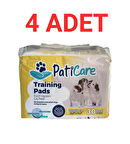 PatiCare Trainingpads Yavru Köpek Tuvalet Eğitim Pedi 60x60cm 30lu Çiş Pedi 4 adet