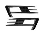 Volkswagen Golf 7 2012-2016 İçin Uyumlu GTI Ön Tampon Bıçakları - Piano Black