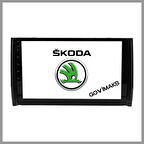 SKODA KODIAQ 2017 - 2019 4 GB RAM 64GB HAFIZA ANDROID MULTIMEDIA TEYP