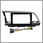 HYUNDAI ELENTRA 2016-2018 9" SİYAH ANDROID MULTİMEDYA ÇERÇEVESİ - SOKET