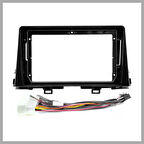 KIA RIO PICANTO 2017-2020 9'' SİYAH ANDROID MULTİMEDYA ÇERÇEVESİ - SOKET