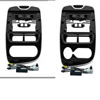 RENAULT CLİO 4 2013-2016 DİJİTAL/ MANUEL 10 INC ANDROID MULTİMEDYA ÇERÇEVESİ - SOKET-CANBUS