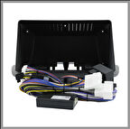 RENAULT MEGANE 3 / Fluence 2009-2016 9 INC  ANDROID MULTİMEDYA ÇERÇEVESİ - SOKET-CANBUS