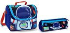 Coral High Astronot Erkek Çocuk Beslenme Çantası ve Kalemlik Seti - Thermo