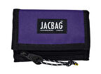 Jacbag Mor Cırtlı Cüzdan/Kartlık - Kız Çocuk ve Kadın